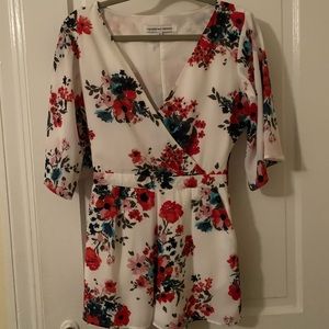Cupcakes & Cashmere Floral Romper